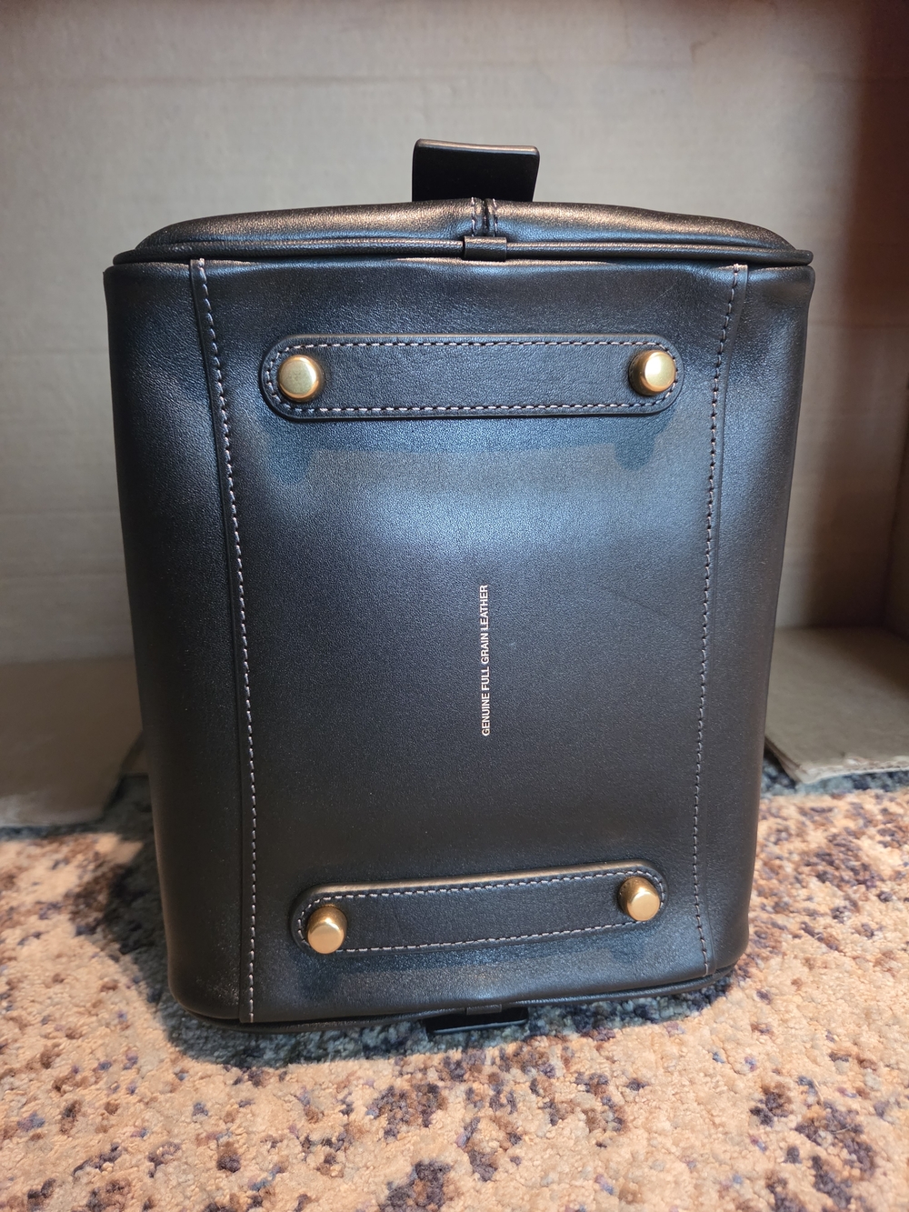 RESERVED COACH Cube Rogue 20 Bag In Black With Brass Hardware - Picture 6 of 11